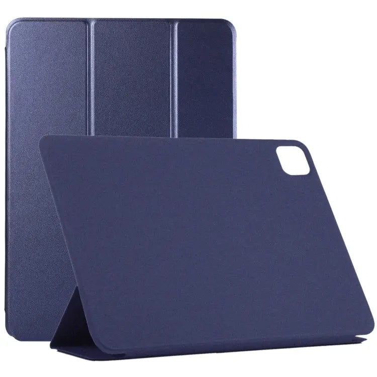 Non-buckle Double-sided Magnetic Flip Leather Tablet Case With Holder & Sleep / Wake-up Function For iPad Air 13 2024