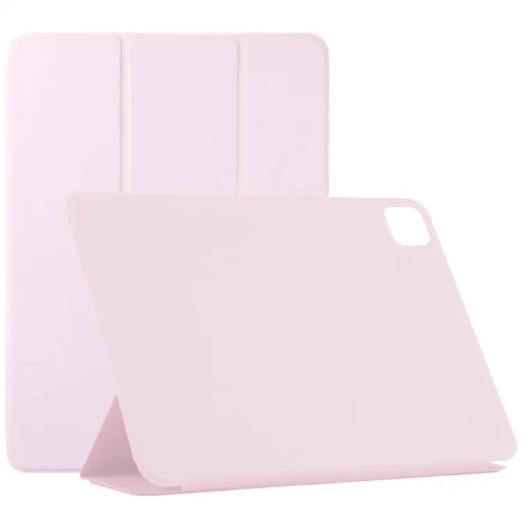 Non-buckle Double-sided Magnetic Flip Leather Tablet Case With Holder & Sleep / Wake-up Function For iPad Air 13 2024