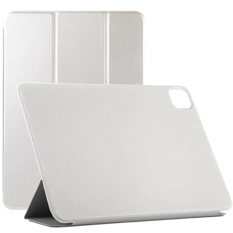 Non-buckle Double-sided Magnetic Flip Leather Tablet Case With Holder & Sleep / Wake-up Function For iPad Air 13 2024