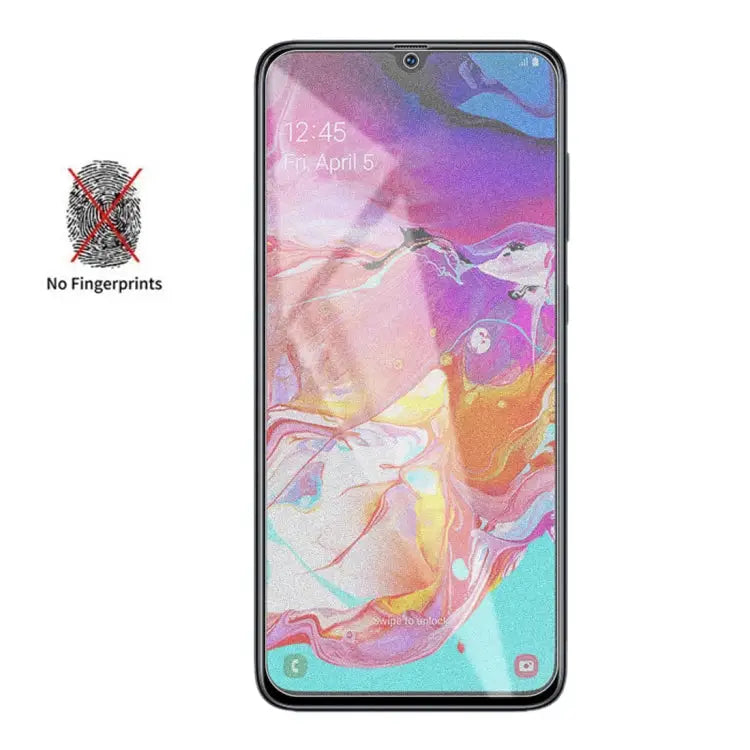 Non-Full Matte Frosted Tempered Glass Film for Galaxy A70 For Galaxy A70 (1 PC) - For Galaxy A70 (1 PC)