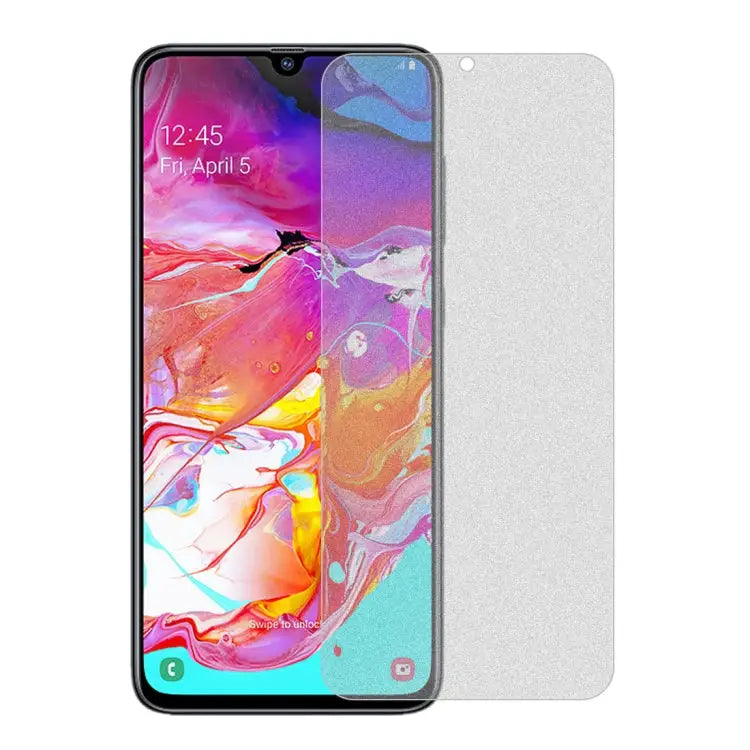 Non-Full Matte Frosted Tempered Glass Film for Galaxy A70 For Galaxy A70 (1 PC) - For Galaxy A70 (1 PC)