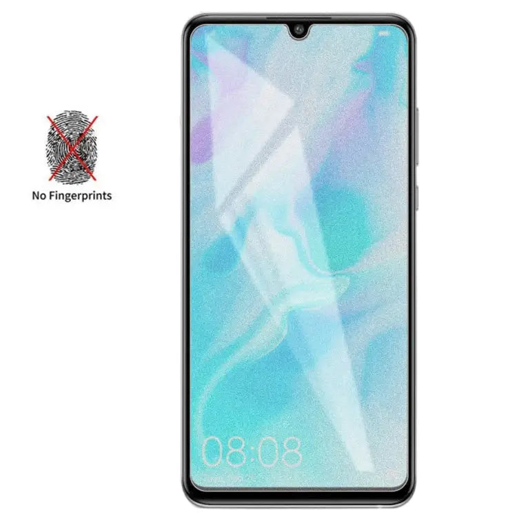 Non-Full Matte Frosted Tempered Glass Film for Huawei P30 Lite For Huawei P30 Lite (1 PC) - For Huawei P30 Lite (1 PC)