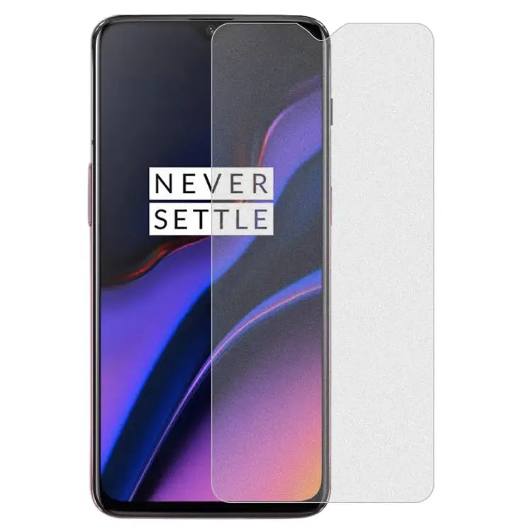 Non-Full Matte Frosted Tempered Glass Film for OnePlus 6T For OnePlus 6T - For OnePlus 6T