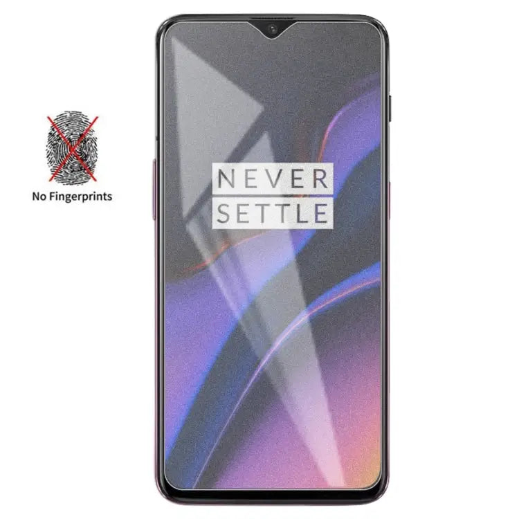 Non-Full Matte Frosted Tempered Glass Film for OnePlus 6T For OnePlus 6T - For OnePlus 6T