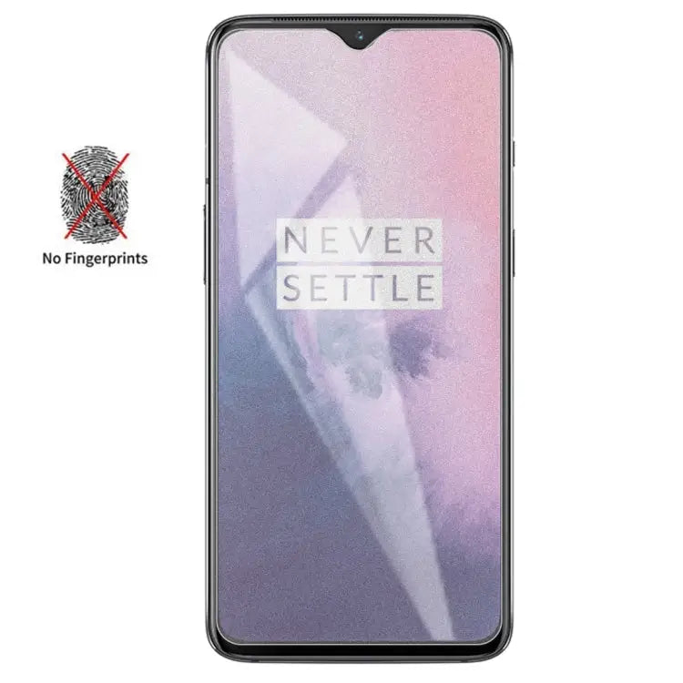 Non-Full Matte Frosted Tempered Glass Film for OnePlus 7 For OnePlus 7 (1 PC) - For OnePlus 7 (1 PC)