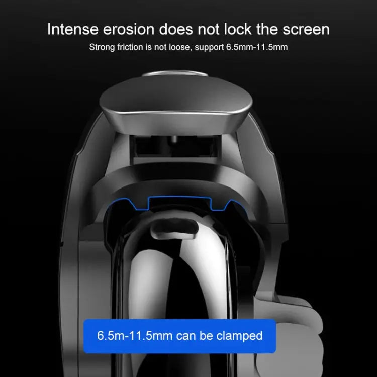 Non-slip Alloy Separable Button Mobile Phone Game Shooting Gamepad Support Burst Mode Suitable for 4.7-6.5 inch Mobile