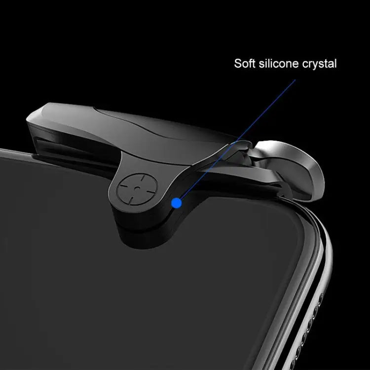 Non-slip Alloy Separable Button Mobile Phone Game Shooting Gamepad Support Burst Mode Suitable for 4.7-6.5 inch Mobile