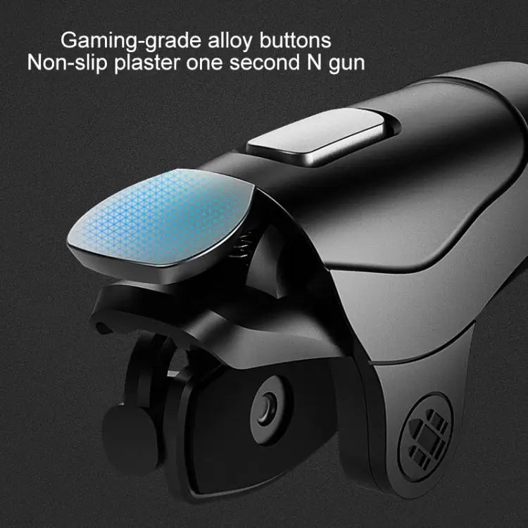 Non-slip Alloy Separable Button Mobile Phone Game Shooting Gamepad Support Burst Mode Suitable for 4.7-6.5 inch Mobile