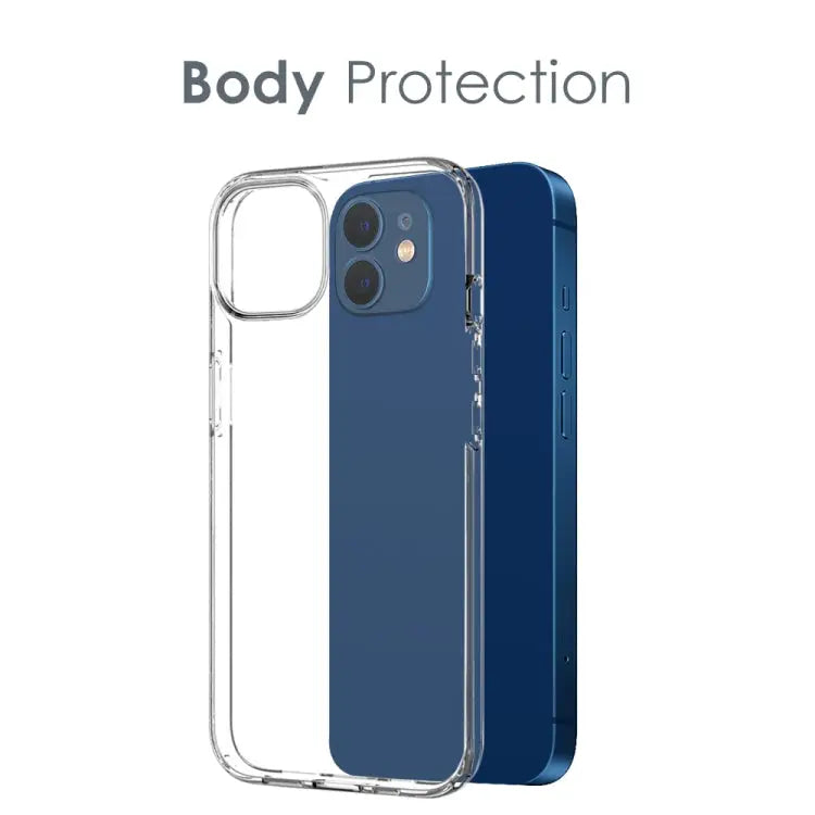 NORTHJO 3 in 1 TPU Phone Case with Screen Film and Lens Film For iPhone 12 mini - For iPhone 12 mini - Apple Accessories