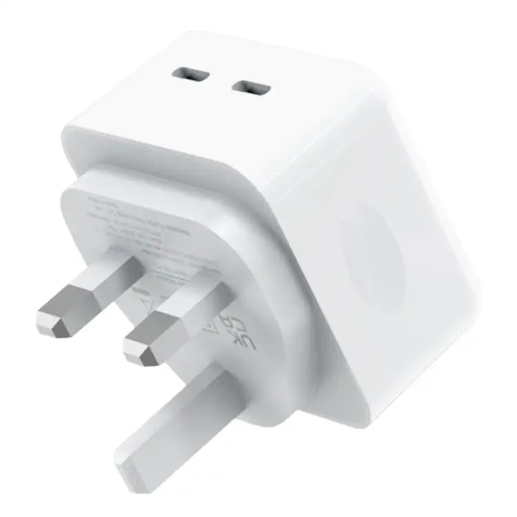 NORTHJO NOGAN3502 GaN PD PPS 35W Dual USB-C / Type-CWall Fast Charger EU Plug UK Plug - UK Plug - Apple Accessories