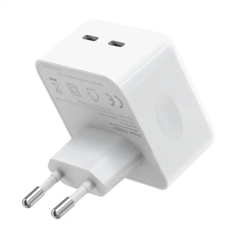 NORTHJO NOGAN3502 GaN PD PPS 35W Dual USB-C / Type-CWall Fast Charger EU Plug UK Plug - EU Plug - Apple Accessories