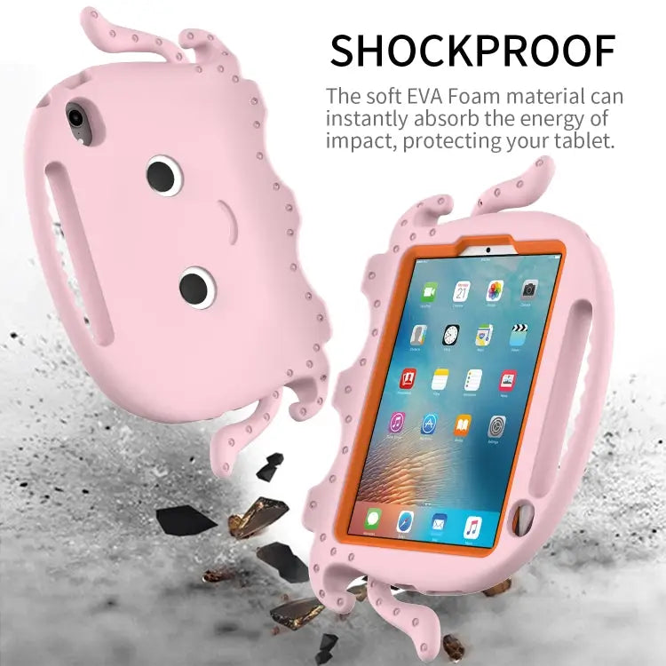 Octopus Style EVA Hybrid PC Tablet Case with Strap For iPad mini 6 / mini 2024 - Apple Accessories