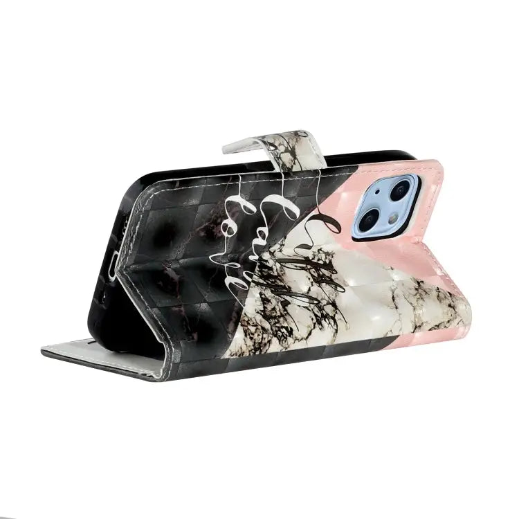 Oil Embossed 3D Drawing Leather Phone Case For iPhone 15 Pro Max For iPhone 15 Pro - Apple Accessories