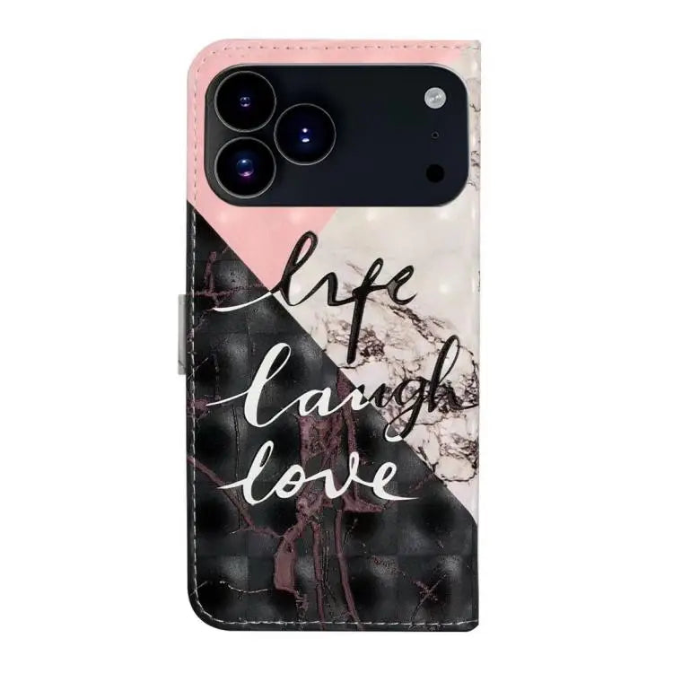 Oil Embossed 3D Drawing Leather Phone Case For iPhone 17 Pro Max For iPhone 17 Pro - Apple Accessories