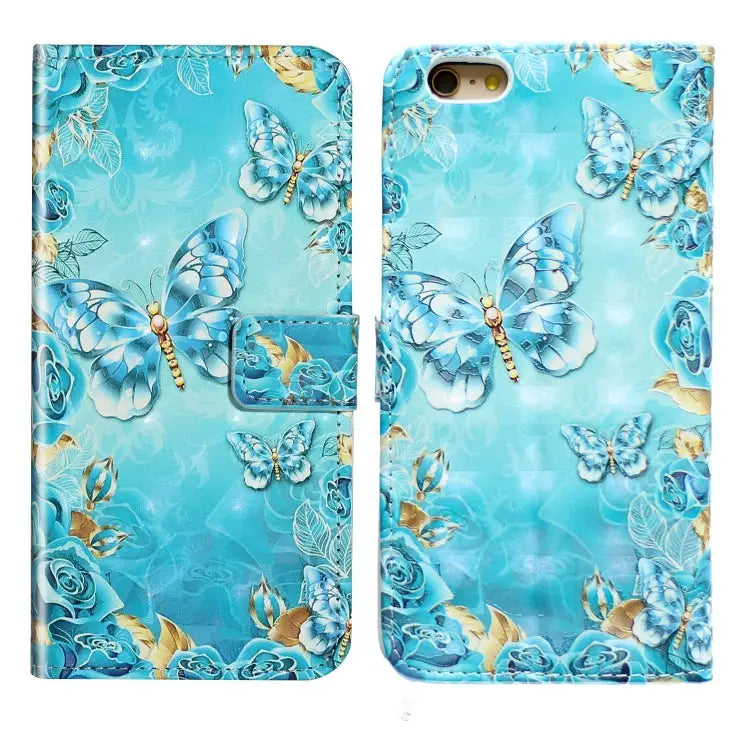 Oil Embossed 3D Drawing Leather Phone Case For iPhone 7 / 8 / SE 2022 For iPhone 13 Pro Max - For iPhone 7 / 8 / SE
