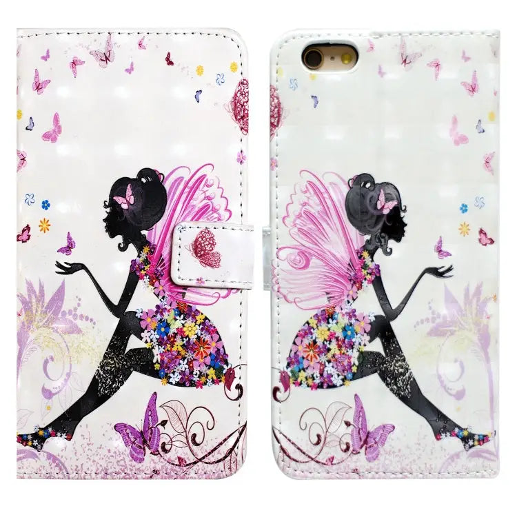 Oil Embossed 3D Drawing Leather Phone Case For iPhone 7 / 8 / SE 2022 For iPhone 13 Pro Max - For iPhone 7 / 8 / SE