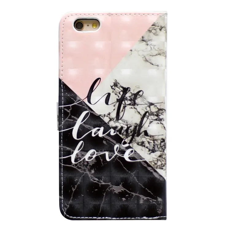 Oil Embossed 3D Drawing Leather Phone Case For iPhone 7 / 8 / SE 2022 For iPhone 13 Pro Max - Apple Accessories