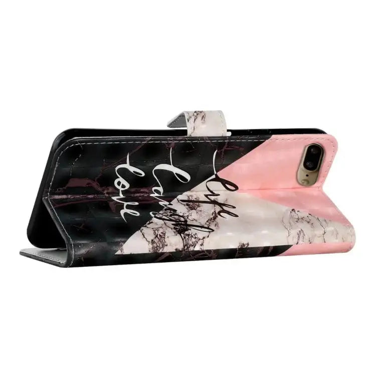Oil Embossed 3D Drawing Leather Phone Case For iPhone 7 Plus / 8 Plus - Apple Accessories