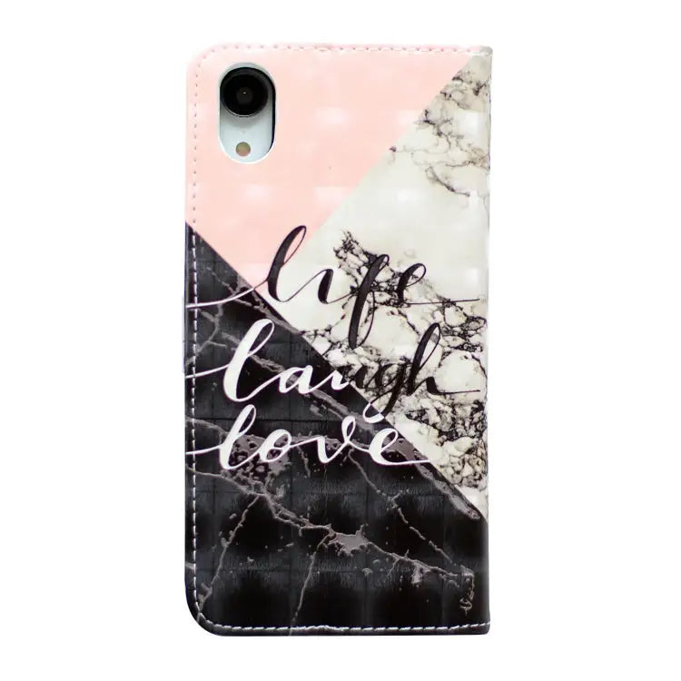 Oil Embossed 3D Drawing Leather Phone Case For iPhone XR For iPhone XS Max - Apple Accessories