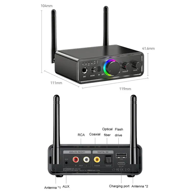 OMS-M18 Bluetooth Adapter 5.3 Bluetooth Lossless Audio Transmission Receiver OMS-M18 - OMS-M18 - Apple Accessories