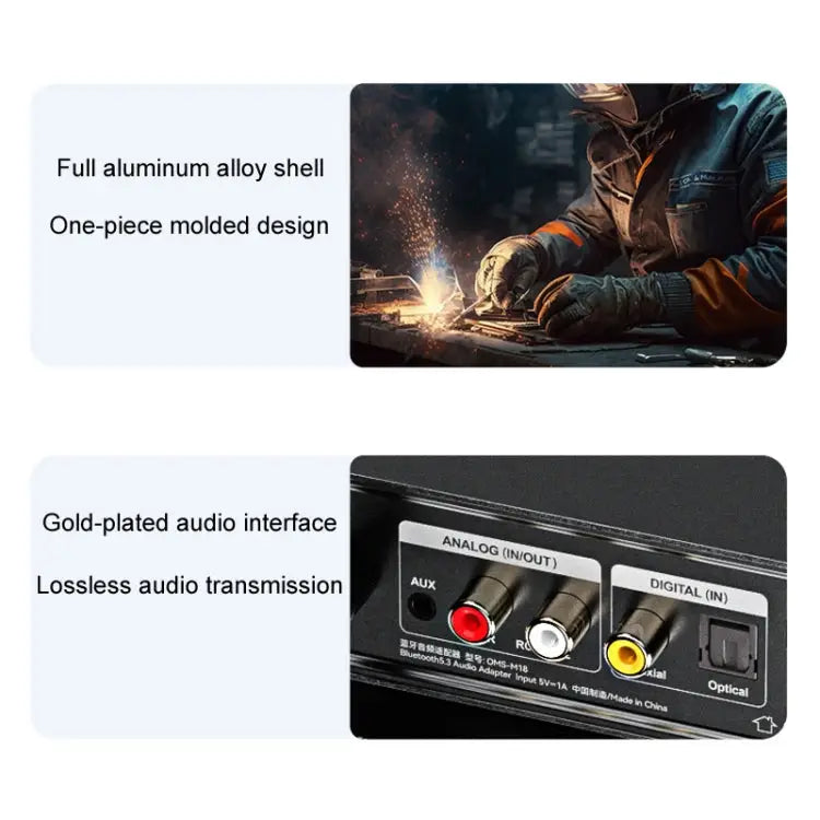 OMS-M18 Bluetooth Adapter 5.3 Bluetooth Lossless Audio Transmission Receiver OMS-M18 - OMS-M18 - Apple Accessories