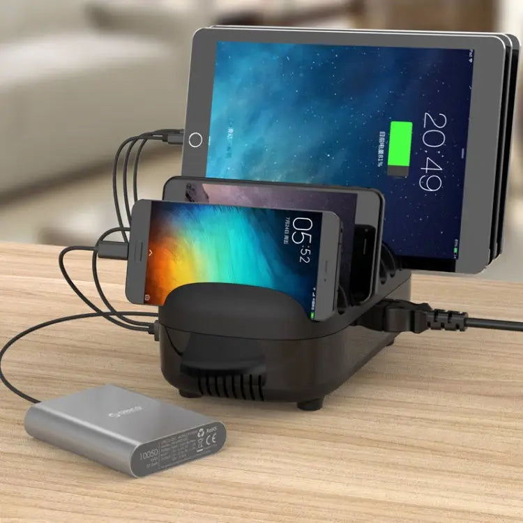ORICO DUK-10P-DX 120W 5V 2.4A 10 Ports USB Charging Station, AU Plug EU Plug US Plug UK Plug - Apple Accessories
