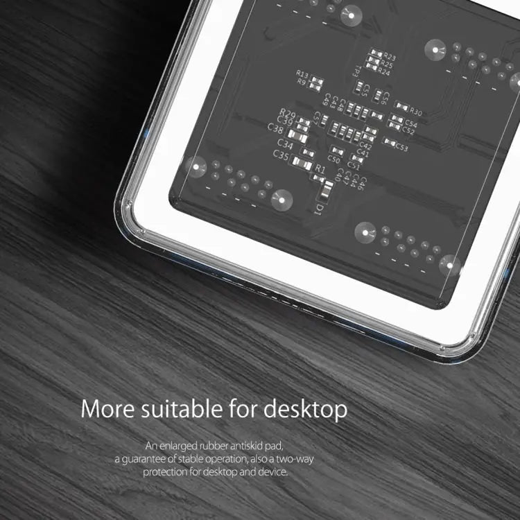ORICO MH4U-100 USB 3.0 Transparent Desktop HUB with 100cm Micro USB Cable MH4U-100 - MH4U-100