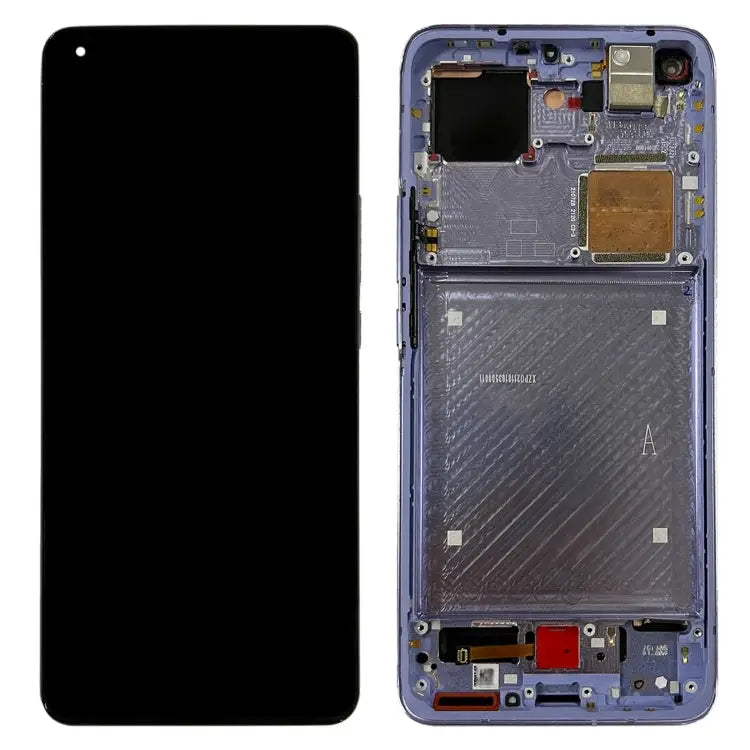 Original AMOLED Material LCD Screen and Digitizer Full Assembly With Frame for Xiaomi Mi 11 Ultra / Mi 11 Pro M2102K1G