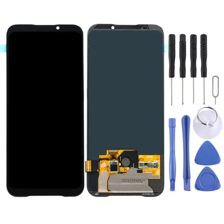 Original AMOLED Material LCD Screen and Digitizer Full Assembly for Xiaomi Black Shark 2 Pro / Black Shark 2 For Xiaomi