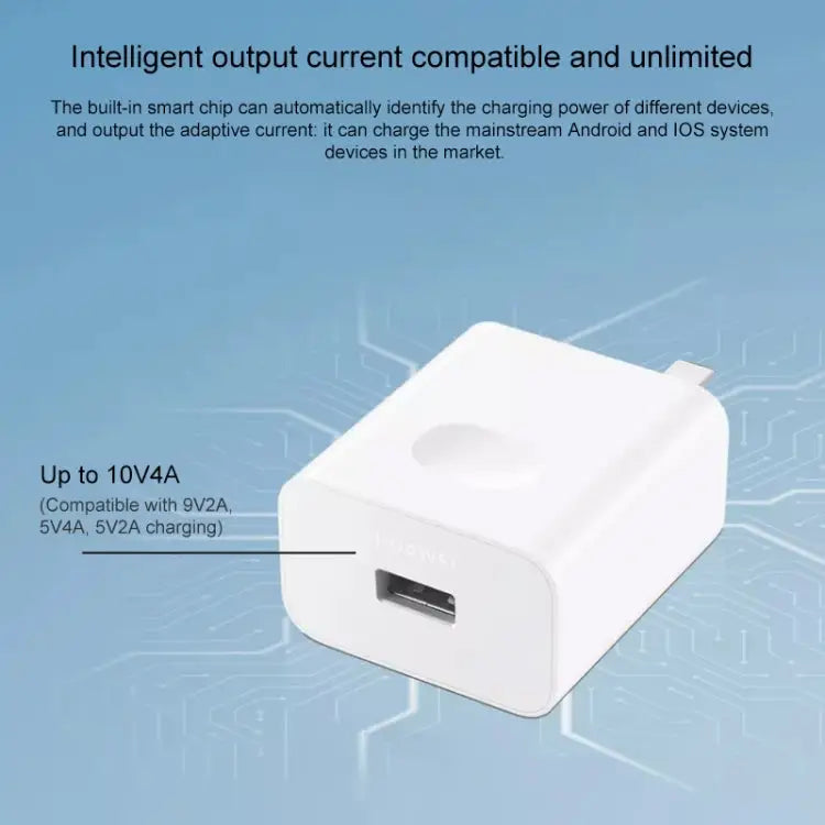 Original Huawei SuperCharge Wall Charger 40W Max Fast Charging Version