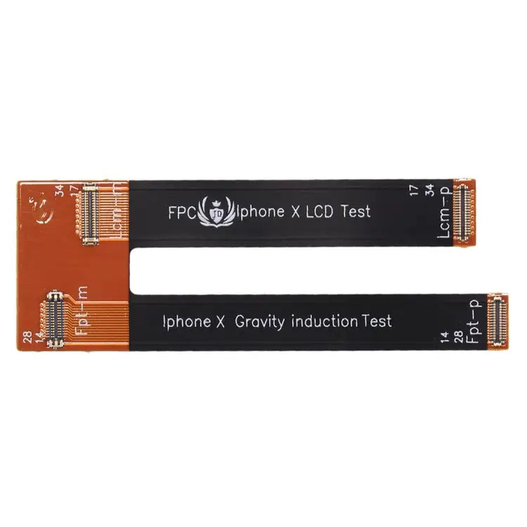Original LCD Display & Gravity Induction Testing Flex Cable for iPhone X For iPhone X Original - For iPhone X Original
