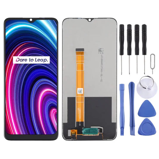 Original LCD Screen and Digitizer Full Assembly for OPPO Realme C25Y RMX3265 - For Realme C25Y