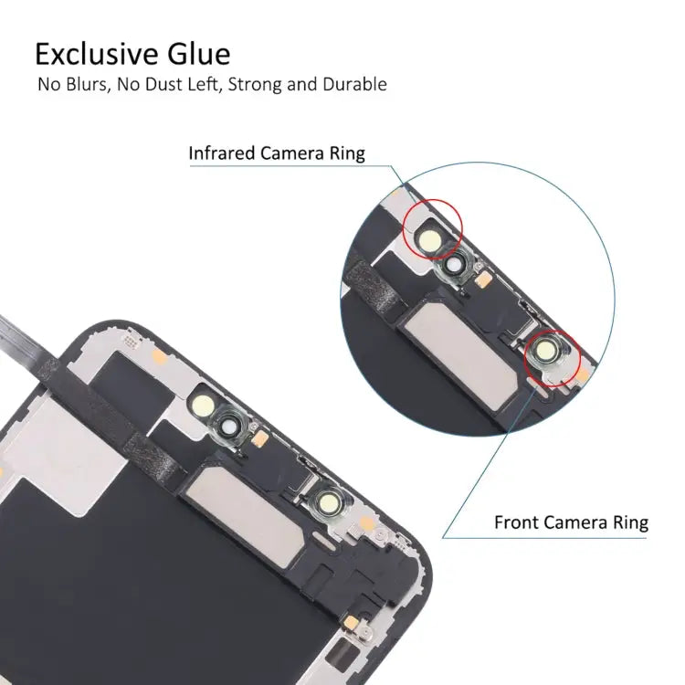 Original LCD Screen with Earpiece Speaker Flex Cable for iPhone XS Max - For iPhone XS Max(Original)