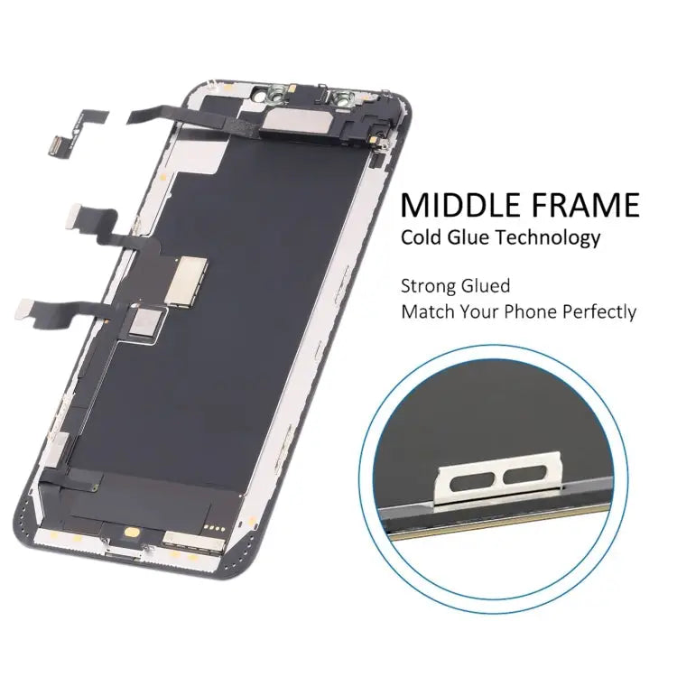 Original LCD Screen with Earpiece Speaker Flex Cable for iPhone XS Max - For iPhone XS Max(Original)