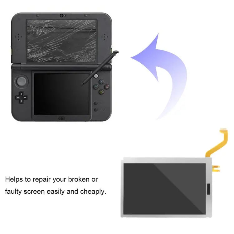 Original Top LCD Screen for Nintendo 3DS LL / XL Top LCD Screen - Top LCD Screen