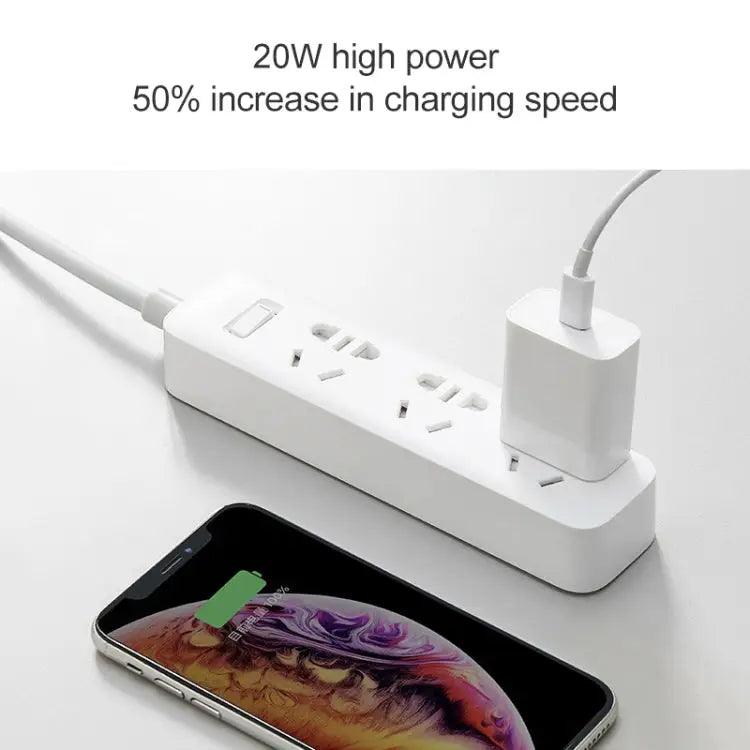 Original Xiaomi AD201 20W Single USB-C / Type-C Interface Travel Charger Quick Charge Version US Plug 20W - 20W