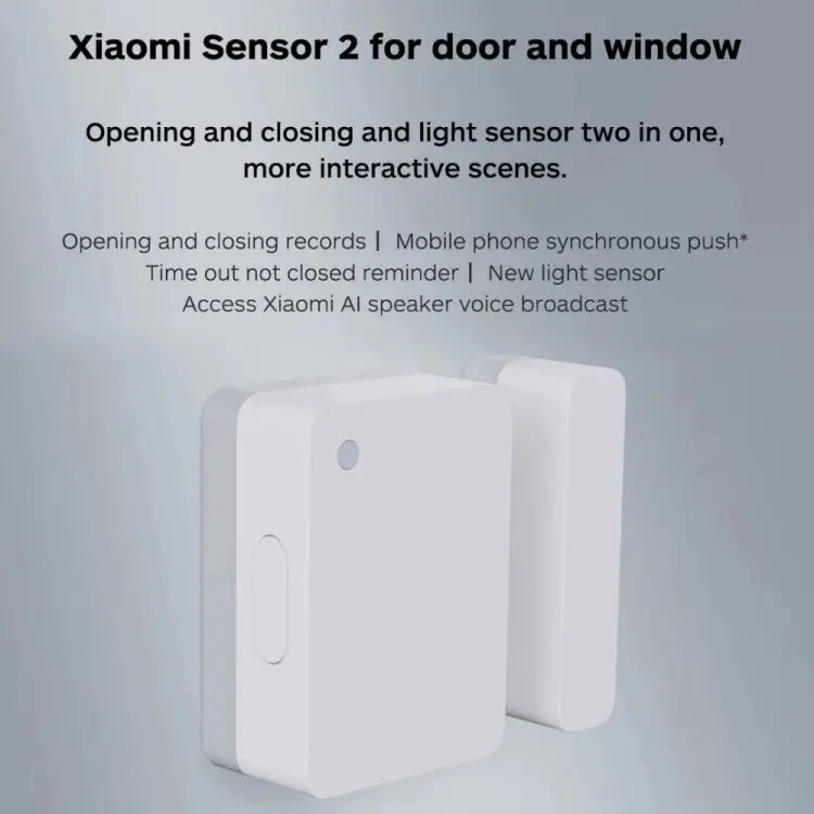 Original Xiaomi Intelligent Mini Door Window Sensor for Xiaomi Smart Home Suite Devices with the Xiaomi Multifunctional