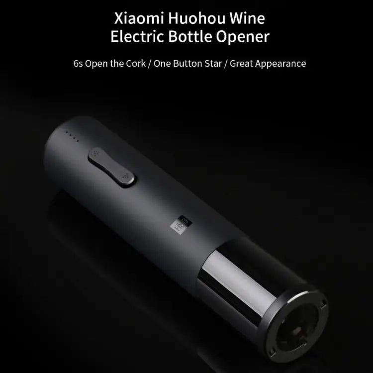 Original Xiaomi Youpin Huohou Automatic Wine Bottle Kit Electric Corkscrew With Foil Cutter - Corkscrew