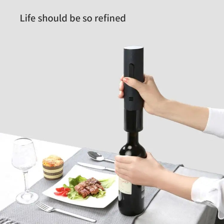 Original Xiaomi Youpin Huohou Automatic Wine Bottle Kit Electric Corkscrew With Foil Cutter - Corkscrew