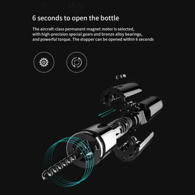 Original Xiaomi Youpin Huohou Automatic Wine Bottle Kit Electric Corkscrew With Foil Cutter - Corkscrew