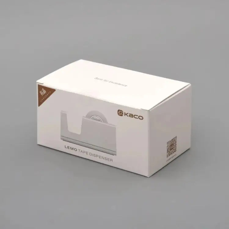 Original Xiaomi Youpin Kaco LEMO Tape Dispenser with 2 Rolls Tapes & Staples Kaco LEMO Tape Dispenser - Kaco LEMO Tape