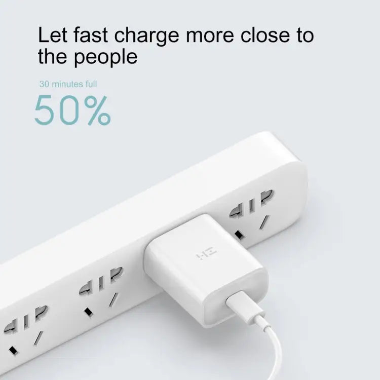 Original Xiaomi Youpin ZMI 20W Quick Charger Power Adapter with Type-C / USB-C to 8 Pin Charging Cable US Plug