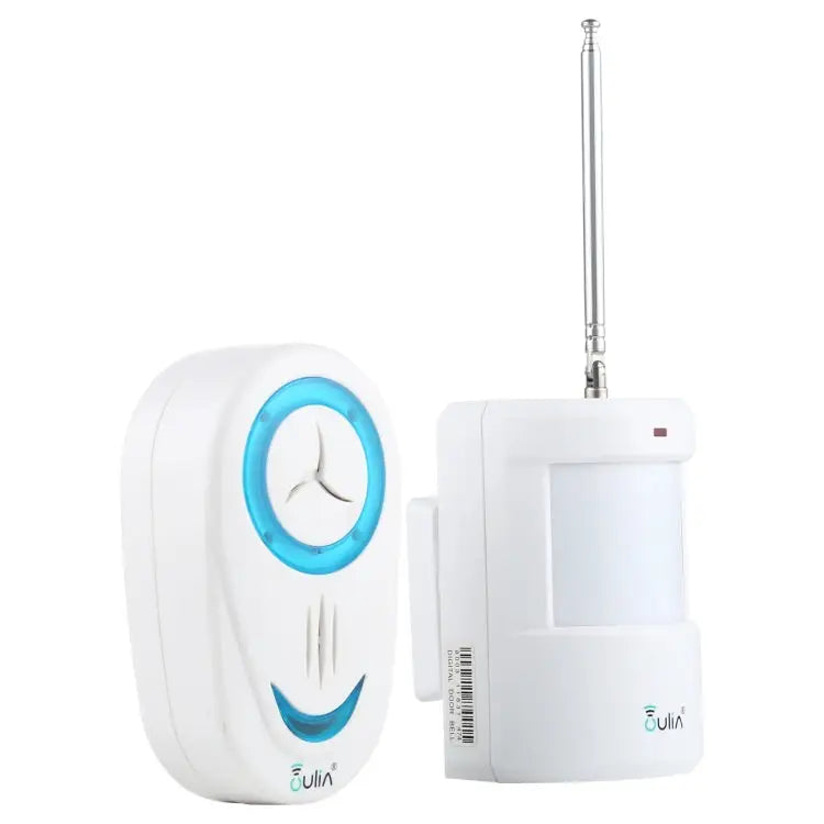 OULIA 220V Wireless Sensor Door Chime Electro Guard Watch US Plug US Plug - US Plug