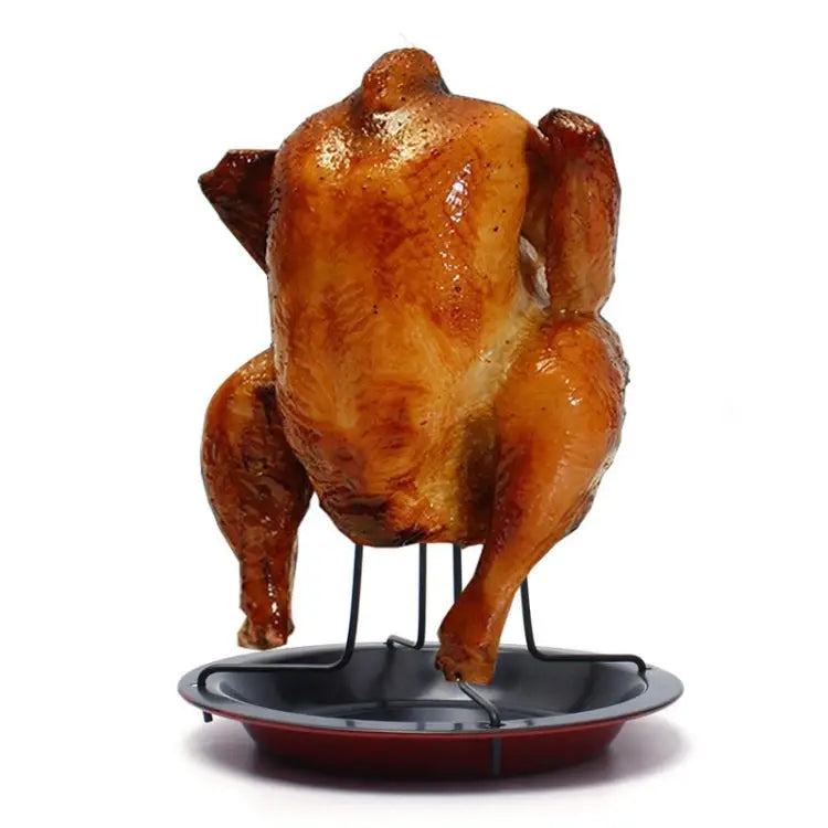 Outdoor camping Carbon Steel Upright Chicken Roaster Rack Roaster Rack - Roaster Rack