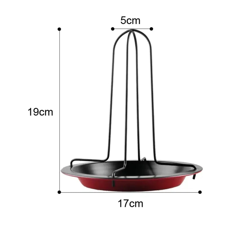 Outdoor camping Carbon Steel Upright Chicken Roaster Rack Roaster Rack - Roaster Rack