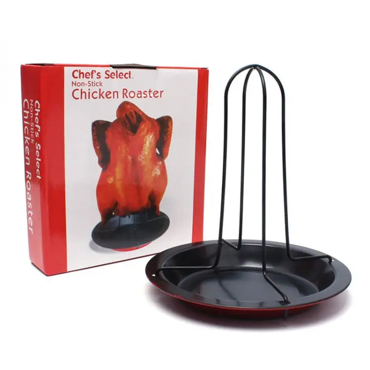 Outdoor camping Carbon Steel Upright Chicken Roaster Rack Roaster Rack - Roaster Rack