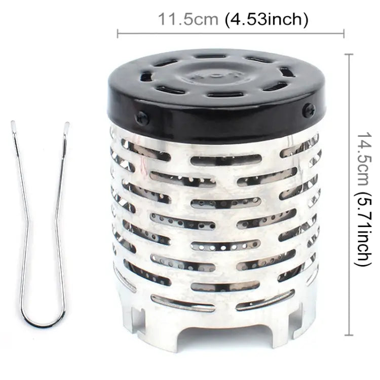 Outdoor Camping Stainless Steel Heater Cover Mini Tent Infrared Heating Stove Cover - Heater Cover