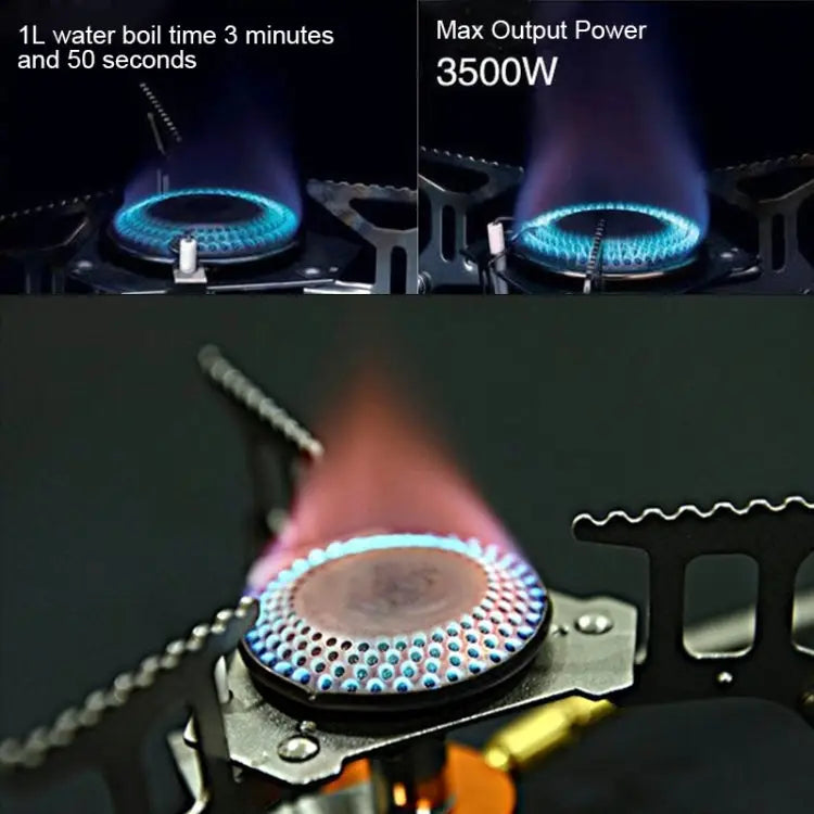 Outdoor Camping Tool Camp Stove BBQ Cooking Portable Gas Stove Split Gas Furnace Separated type - Separated type