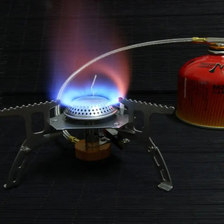 Outdoor Camping Tool Camp Stove BBQ Cooking Portable Gas Stove Split Gas Furnace Separated type - Separated type