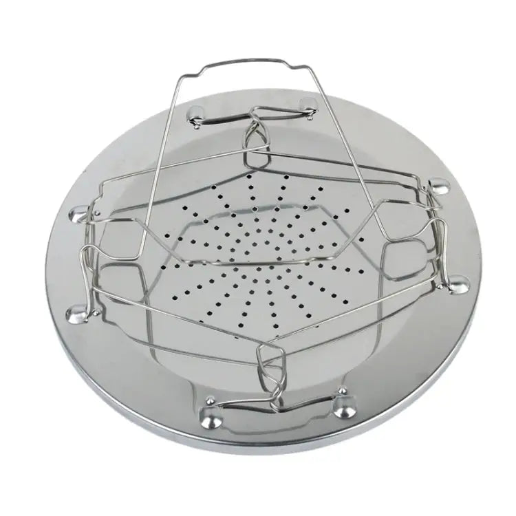 Outdoor Camping Tools 4 Slice Stainless Steel Camping Foldable Toaster Rack Toaster Tray Bread Toast Rack Bread Toast